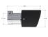 MBRP Universal Carbon Fiber Exhaust Tip 2.5" Inlet/4" Outlet/7.75" Length