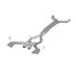 MBRP 2016-2024 Chevy Camaro CP 6.2L M/T 3" SS Race Catback w/ Quad 4.5" Tips