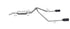Gibson 2009-2018 Ram 1500 5.7L 2.5" Cat-Back Dual Split Exhaust - Black Elite