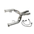 BBK 05-10 Mustang 4.6 Short Mid X Pipe With Catalytic Converters 2-3/4 For BBK Long Tube Headers - BBK1637