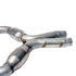 BBK 05-10 Mustang 4.6 Short Mid X Pipe With Catalytic Converters 2-3/4 For BBK Long Tube Headers - BBK1637