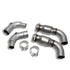 BBK 05-20 Dodge Challenger/Charger 6.1/6.2/6.4L Hemi 3in Catted High Flow Mid Pipe - BBK16481