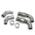 BBK 05-20 Dodge Challenger/Charger 6.1/6.2/6.4L Hemi 3in Catted High Flow Mid Pipe - BBK16481