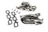 BBK 11-15 Mustang 3.7 V6 Shorty Tuned Length Exhaust Headers - 1-5/8 Silver Ceramic - BBK14420