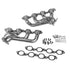 BBK 14-18 GM Truck 5.3/6.2 1 3/4in Shorty Tuned Length Headers - Polished Silver Ceramic - BBK40470