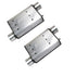 BBK 86-04 Mustang Cat Back Kit Varitune Mufflers Stainless Steel Tips - BBK3001