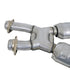 BBK 86-93 Mustang 5.0 High Flow X Pipe With Catalytic Converters - 2-1/2 - BBK1662