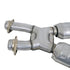 BBK 86-93 Mustang 5.0 High Flow X Pipe With Catalytic Converters - 2-1/2 - BBK1662