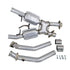 BBK 86-93 Mustang 5.0 High Flow X Pipe With Catalytic Converters - 2-1/2 - BBK1662