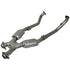 BBK 86-93 Mustang 5.0 High Flow X Pipe With Catalytic Converters - 2-1/2 - BBK1662