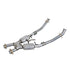 BBK 86-93 Mustang 5.0 High Flow X Pipe With Catalytic Converters - 2-1/2 - BBK1662