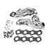 BBK 96-04 Mustang GT Shorty Tuned Length Exhaust Headers - 1-5/8 Silver Ceramic - BBK16150