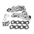 BBK 96-04 Mustang GT Shorty Tuned Length Exhaust Headers - 1-5/8 Silver Ceramic - BBK16150