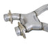 BBK 96-98 Mustang 4.6 Cobra High Flow X Pipe With Catalytic Converters - 2-1/2 - BBK1618