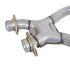 BBK 96-98 Mustang 4.6 Cobra High Flow X Pipe With Catalytic Converters - 2-1/2 - BBK1618