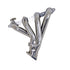 BBK 97-99 Corvette C5 LS1 Shorty Tuned Length Exhaust Headers - 1-3/4 Silver Ceramic - BBK40000