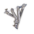BBK 97-99 Corvette C5 LS1 Shorty Tuned Length Exhaust Headers - 1-3/4 Silver Ceramic - BBK40000