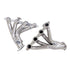 BBK 97-99 Corvette C5 LS1 Shorty Tuned Length Exhaust Headers - 1-3/4 Silver Ceramic - BBK40000