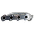 BBK 99-03 Ford F Series Truck 5.4 Shorty Tuned Length Exhaust Headers - 1-5/8 Silver Ceramic - BBK35180