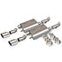 BBK Vari-Tune Axle Back Exhaust Kit 2 Adjustable Performance Mufflers 2-3/4 Pipe 4 in. Tips - BBK41065