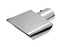 Gibson Universal Polished Rectangle Exhaust Tip 2.5" Inlet/6x2.75" Outlet/9.5" Length