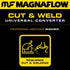 MagnaFlow Conv Univ 2.25in Inlet/Outlet Center/Center Round 3in Body L x 5in W x 8.75in Overall L