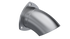 QTP 3" Bolt-On QTEC Adjustable Turn Down Polished Stainless Steel