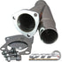 QTP 2.25" Weld-On QTEC Exhaust Cutout Y-Pipe