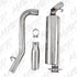 MBRP 2000-2006 Jeep Wrangler 2.5/4.0L 409 SS 2.5" Single Catback w/ 3.5" Tip