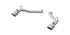 MBRP 2010-2015 Chevy Camaro 6.2L 3" T304 SS Race Axle Back w/ 4.5" Tips