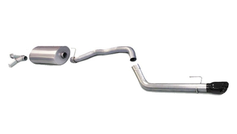 Corsa 08-13 Toyota Sequoia 5.7L V8 Touring Cat-Back Exhaust w/Black 4in Tip - COR14573BLK