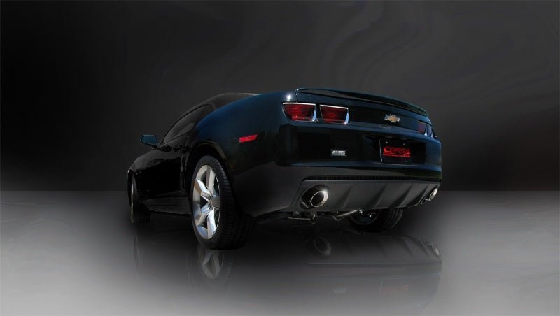 Corsa 10-14 Chevrolet Camaro Convertible RS 3.6L V6 Polished Sport Cat-Back + XO Exhaust - COR14953