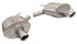 Corsa 11-13 Cadillac CTS Wagon V 6.2L V8 Polished Sport Axle-Back Exhaust - COR14948