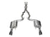 Corsa 15-17 Ford Mustang GT Coupe 5.0L 3in Xtreme Cat-Back Exhaust Dual Rear Exit w/ Gun Metal Tips - COR14328GNM