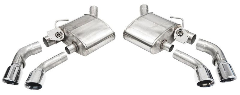Corsa 16-20 Chevrolet Camaro SS/ZL1 6.2L V8 Polished Xtreme Axle-Back Exhaust (w/ Factory NPP Valve) - COR14789