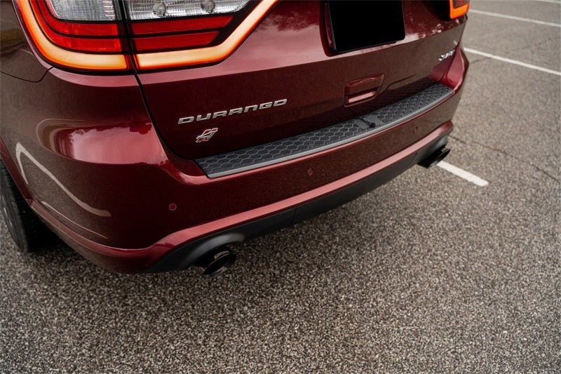 Corsa 18-22 Dodge Durango SRT 392 Cat-Back 2.75in Dual Rear Exit Sport 4.5in Black PVD Tips - COR21197BLK