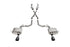 Corsa 18-22 Dodge Durango SRT 392 Cat-Back 2.75in Dual Rear Exit Xtreme 4.5in Black PVD Tips - COR21198BLK