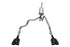 Corsa 19-23GMC Sierra 1500 Cat-Back Dual Rear Exit with Twin 4in Black Powder Coat Pro-Series Tips - COR21200BPC