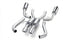 Corsa 1996-2002 Dodge Viper RT/GTS Sport Catback Exhaust w/ Polished 3" Inlet - COR14119