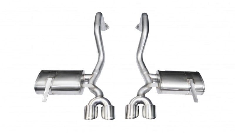 Corsa 1997-2004 Corvette C5 5.7L SS 2.5" Xtreme Axle-Back w/ Quad 4" Polish Tips - COR14961