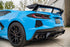 Corsa 20-23 Chevrolet Corvette C8 RWD 3in Xtreme Cat-Back Exhaust w/4.5in Carbon Fiber Black PVD Tip - COR21102CFBLK