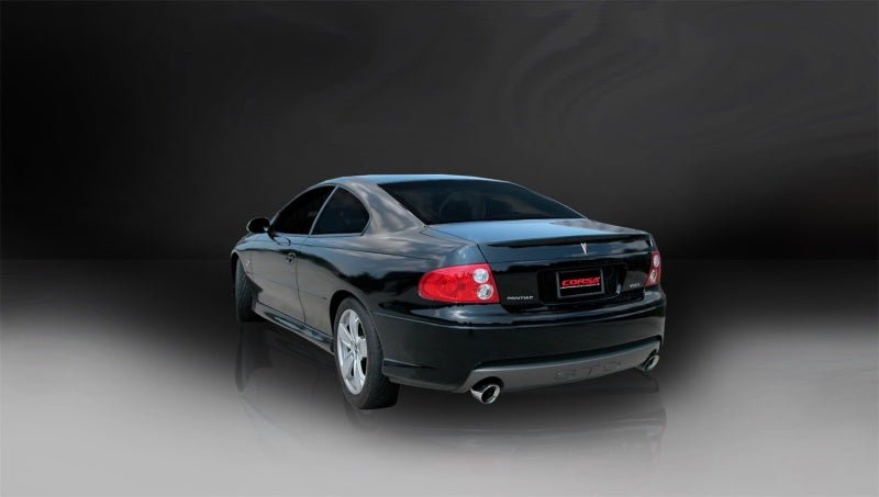 Corsa 2005-2006 Pontiac GTO 6.0L 2.5" Sport Catback + XPipe Exhaust w/ Polished Tips - COR14189