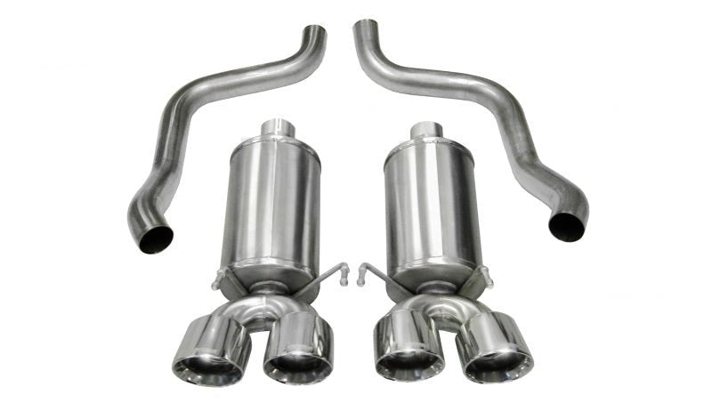 Corsa 2005-2008 Chevrolet Corvette C6 6.0L 2.5 Xtreme Axle-Back w/ 3.5" Polished Tips - COR14469