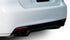 Corsa 2008-2009 Pontiac G8 GXP 6.0/6.2L Sport Catback w/ Dual 3" Black Tips - COR14950BLK