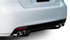 Corsa 2008-2009 Pontiac G8 GXP 6.0/6.2L SS 2.5" Sport CatBack + XPipe w/ 3" Polished Tips - COR14950