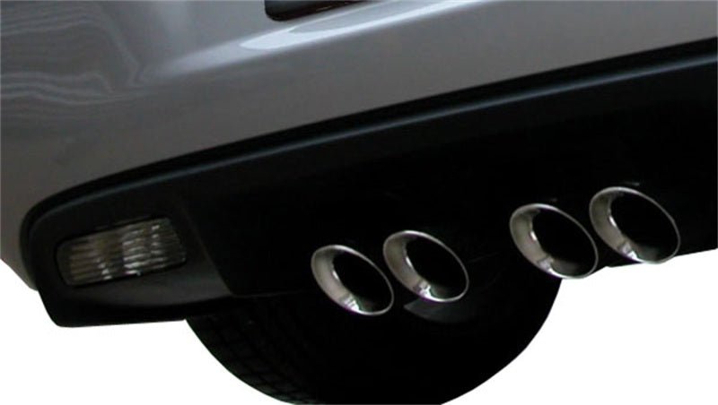 Corsa 2009-2013 Chevrolet Corvette C6 6.2L V8 Polished Sport Axle-Back Exhaust - COR14108