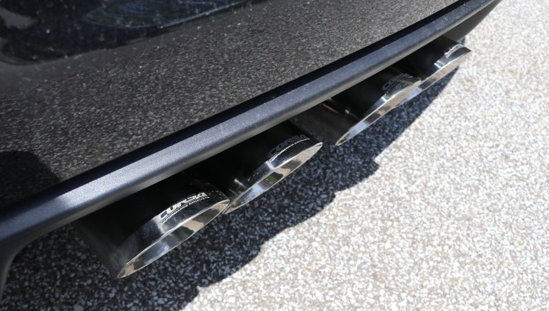 Corsa 2009-2013 Chevrolet Corvette C6 6.2L Xtreme Axleback w/ 4.5" Polished Tips - COR21012