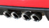 Corsa 2009-2013 Corvette C6 6.2 SS 2.5" Xtreme Axle-Back w/ 3.5" Quad Polished Tips - COR14470