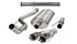 Corsa 2011-2014 Ford F-150 Raptor 6.2L SS 3" Xtreme Catback w/ 4" Polished Tips - COR14760