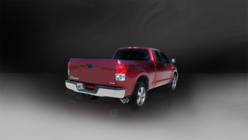 Corsa 2011-2021 Toyota Tundra 5.7L SS 3" Sport Catback w/ 4" Polish Tips (Double Cab/Crew Max) - COR14916